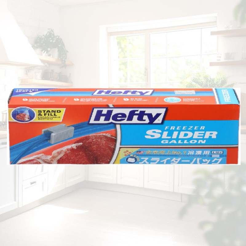 Ｈｅｆｔｙ（ヘフティ）　スライダーバッグ　Ｌサイズ　１５枚　冷凍・解凍用　１９６７