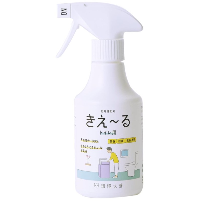 きえ～るＨ　トイレ用スプレー　２８０ｍＬ　Ｈ－ＫＴ－２８０