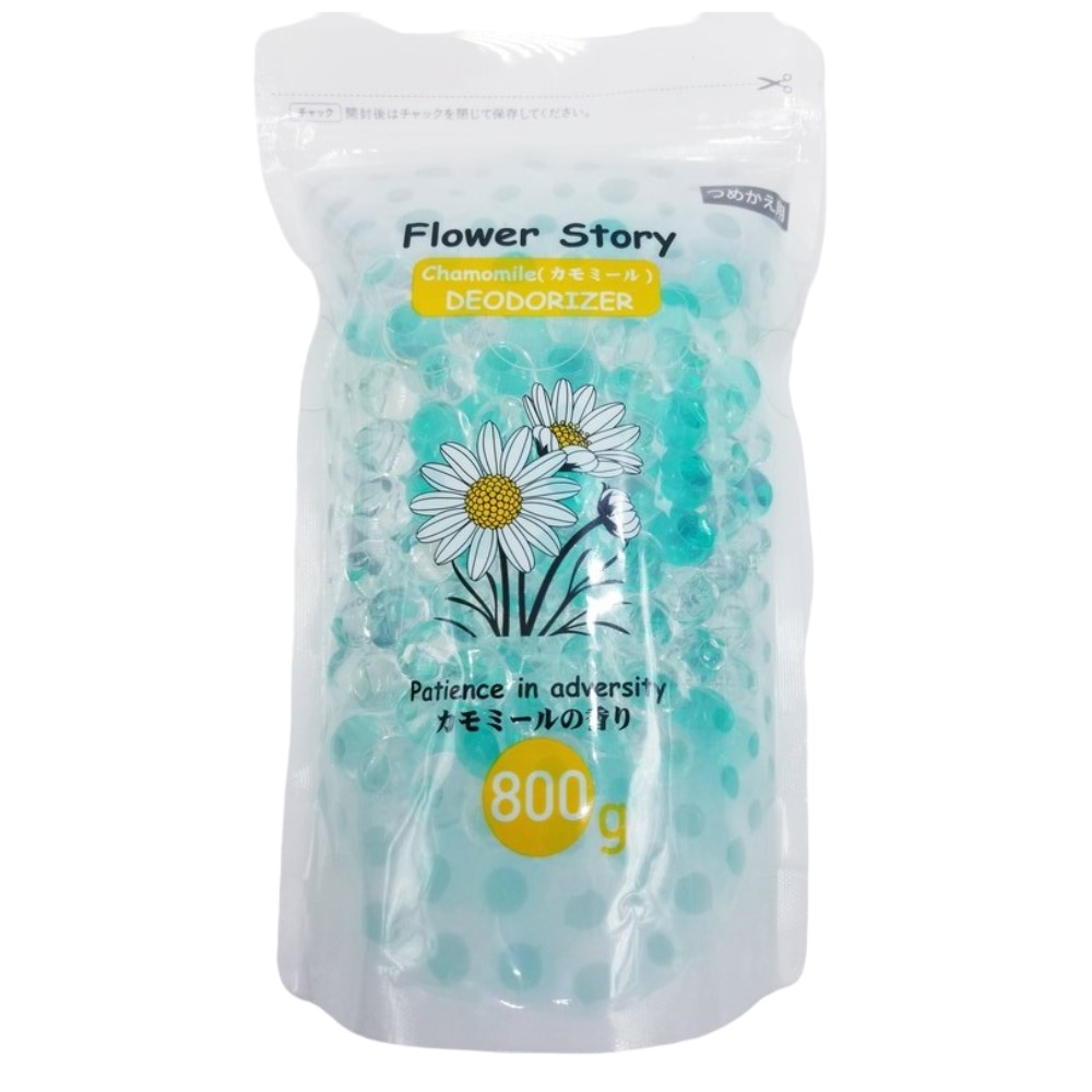 ＦｌｏｗｅｒＳｔｏｒｙ　消臭ビーズ　詰め替え用　８００ｇ　カモミールの香り