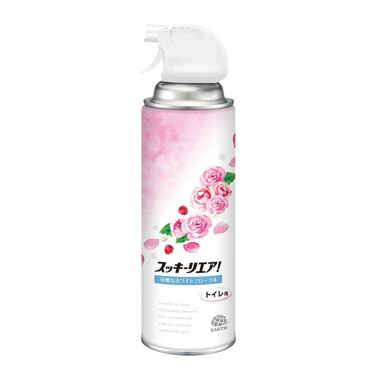 スッキーリエア！ トイレ用 可憐なホワイトフローラル 350mL