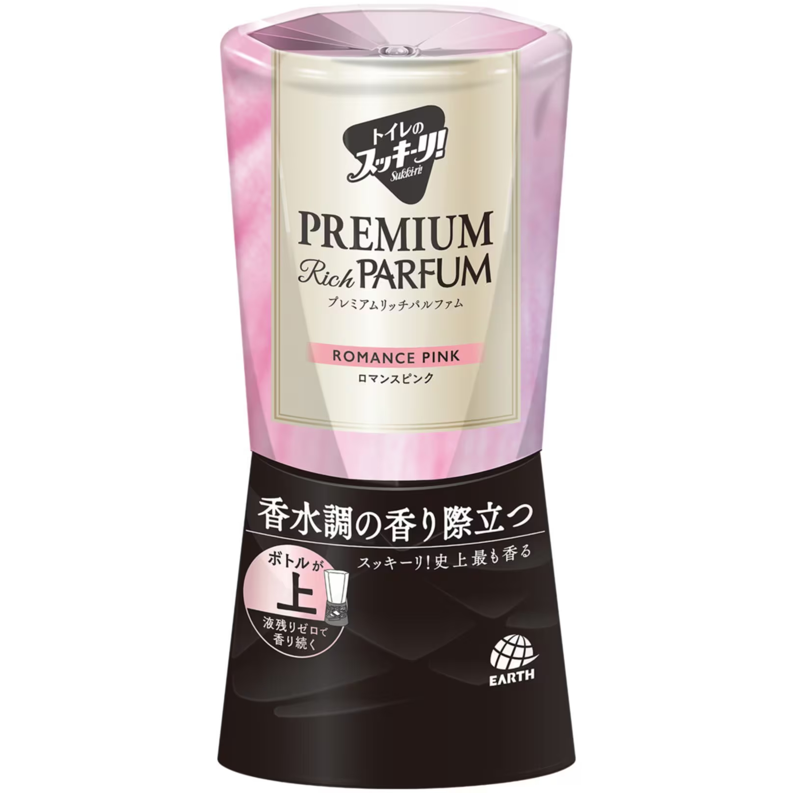 トイレのスッキーリ！Sukki-ri! プレミアムリッチパルファム ロマンスピンク 400mL