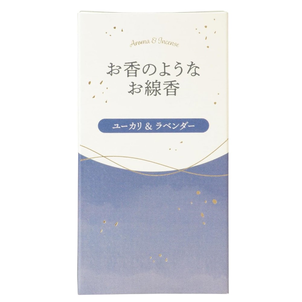 お香のようなお線香 ユーカリ&ラベンダー 約50g