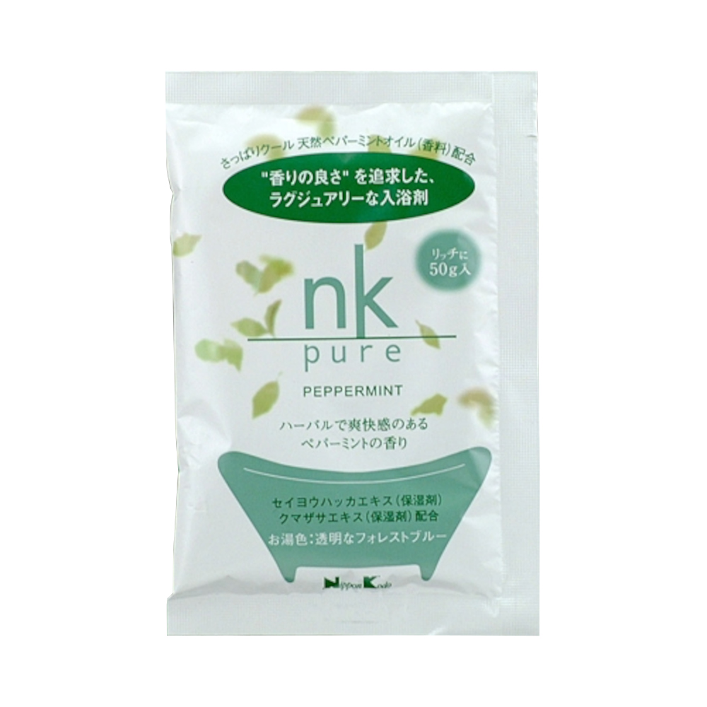 ｎｋ　ｐｕｒｅ　入浴剤　ペパーミント　５０ｇ入