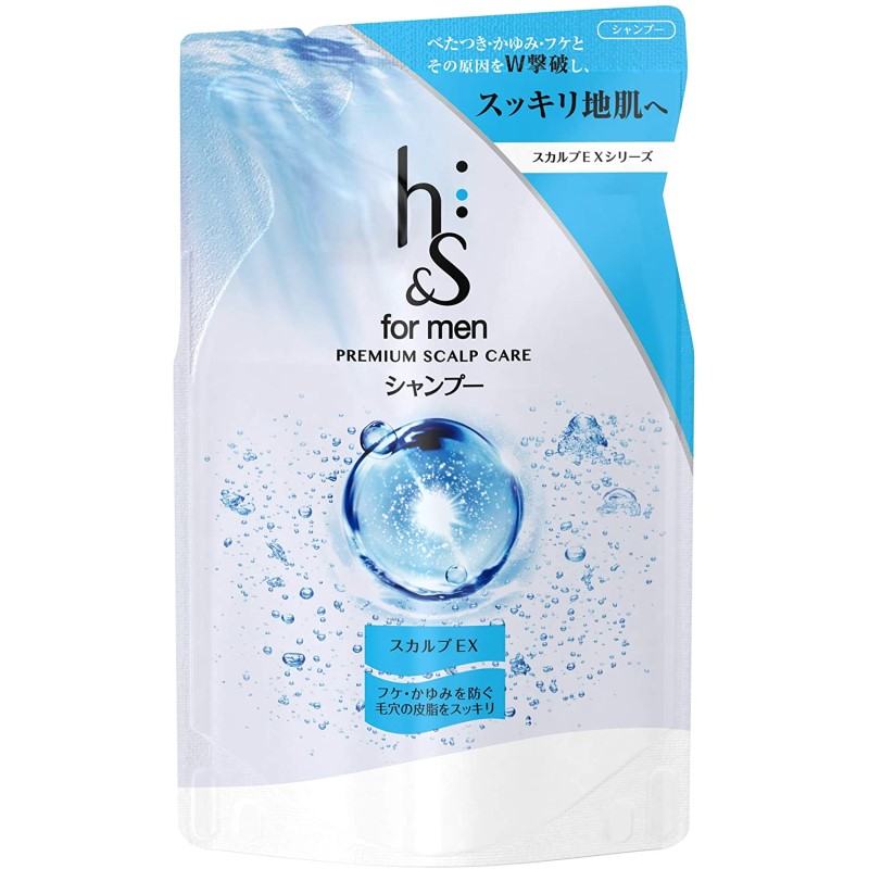 ｈ＆ｓ　ｆｏｒ　ｍｅｎ　スカルプＥＸ　シャンプー　つめかえ用　３００ｍＬ