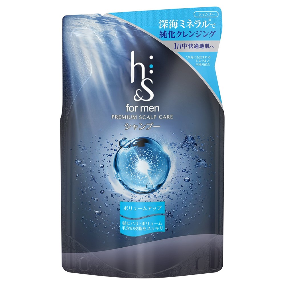 ｈ＆ｓ　ｆｏｒ　ｍｅｎ　シャンプー　ボリュームアップ　詰め替え　３００ｍＬ