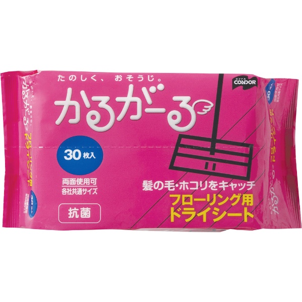 かるがーる　フローリングドライシート３０枚入　ＭＯ６４９－０２５Ｘ－ＭＢ