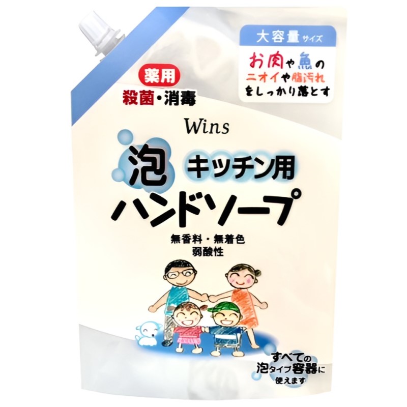 ウインズ　キッチン泡ハンドソープ　詰替　５４０ｍＬ