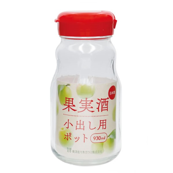 果実酒　小出し用ポット　９３０ｍＬ　Ｉ－７７８２７－Ｒ－Ｃ－ＪＡＮ