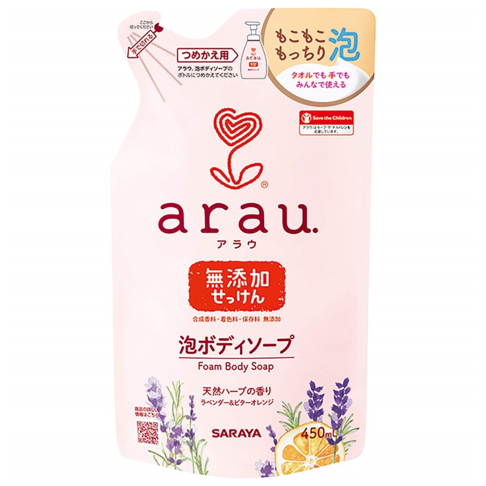 アラウ．　泡ボディソープ　つめかえ用　４５０ｍＬ