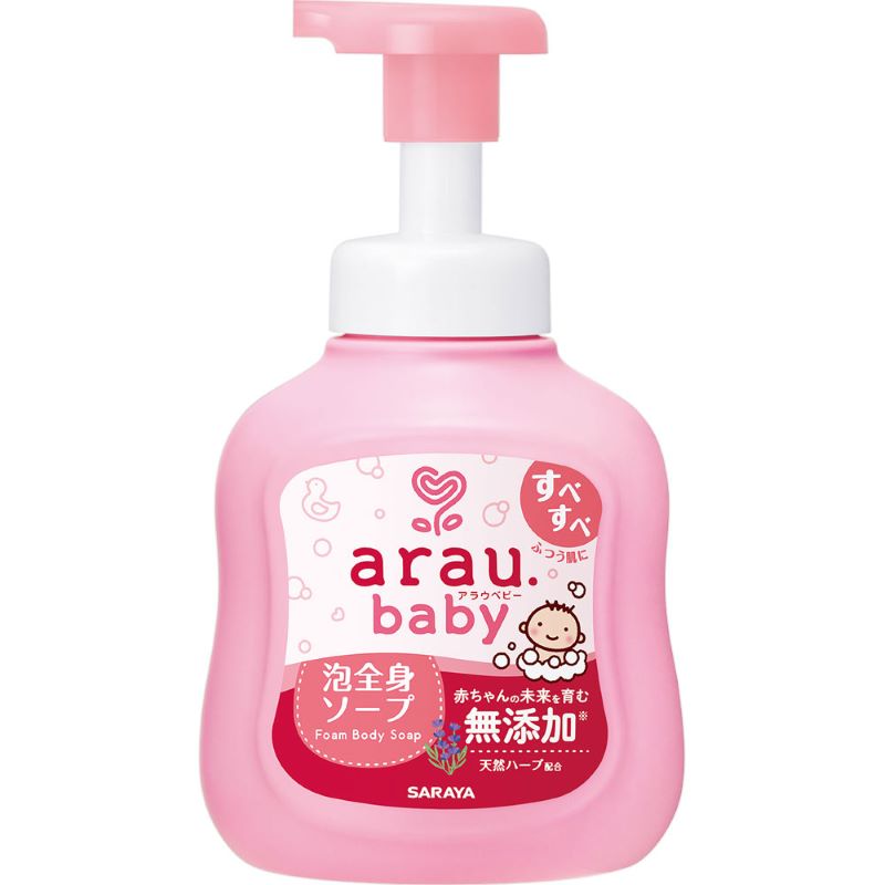 アラウ．ベビー　泡全身ソープ　本体　４５０ｍＬ