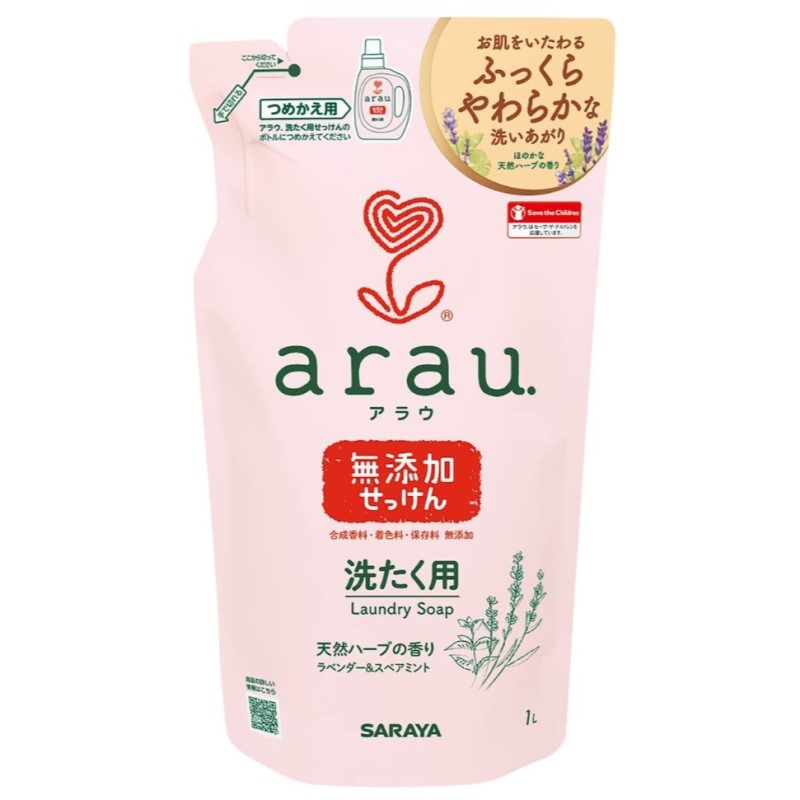 アラウ．　洗たく用せっけん　１Ｌ　詰替用