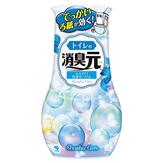 トイレの消臭元ふんわり清潔せっけん４００ｍＬ