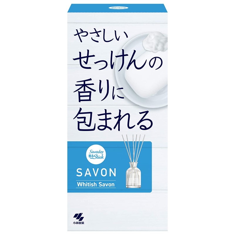 サワデー香るスティック　ＳＡＶＯＮ　ホワイティッシュサボン