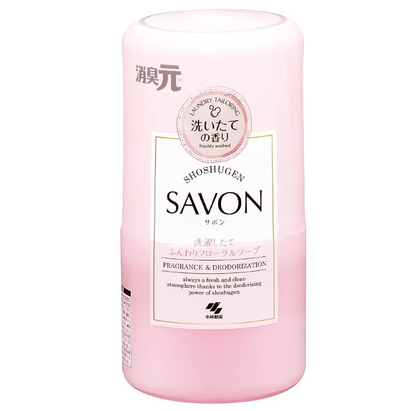 消臭元ＳＡＶＯＮ　サボン　洗濯したてふんわりフローラルソープの香り　本体　４００ｍＬ