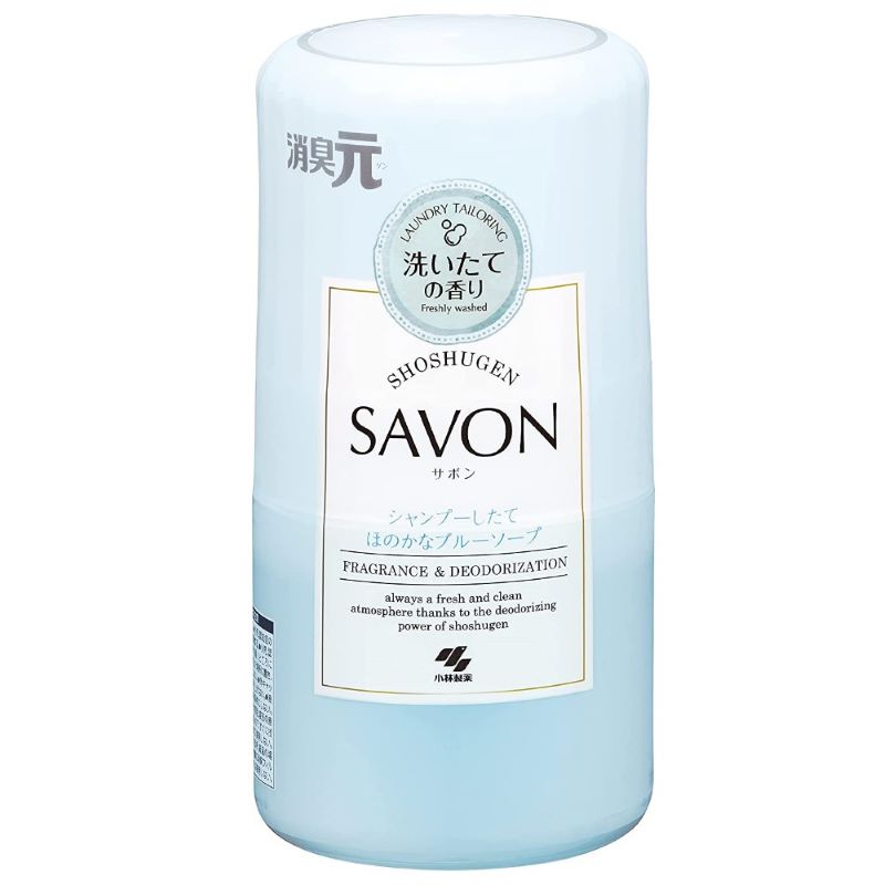 消臭元ＳＡＶＯＮ　サボン　シャンプーしたてほのかなブルーソープの香り　本体　４００ｍＬ