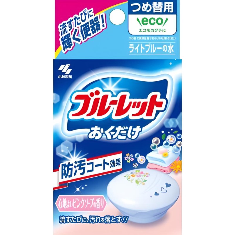 ブルーレットおくだけ　つめ替用　ピンクソープの香り　２５ｇ