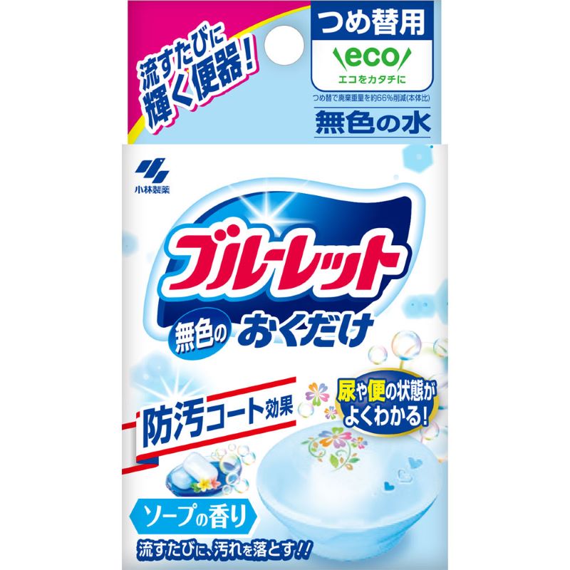 無色のブルーレットおくだけ　つめ替用　ソープの香り　２５ｇ