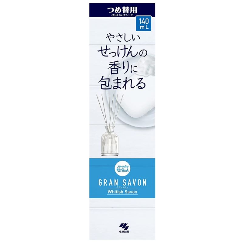 Ｓａｗａｄａｙ香るＳｔｉｃｋ　グランサボン　ホワイティッシュサボン　つめ替用　１４０ｍＬ