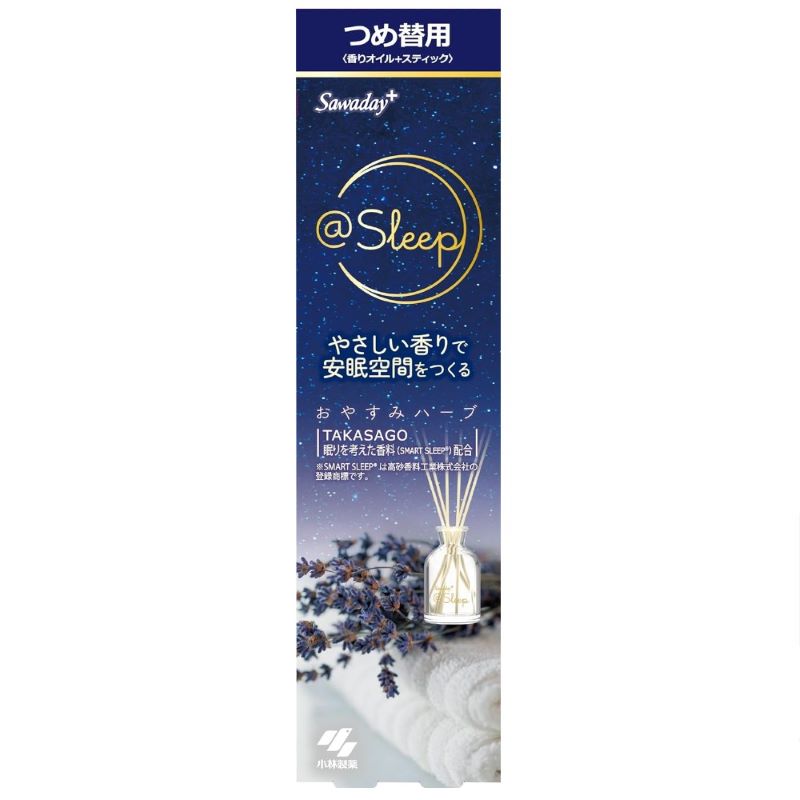 Ｓａｗａｄａｙ＋　＠Ｓｌｅｅｐ　サワデープラス　アットスリープ　おやすみハーブ　つめ替用　７０ｍＬ