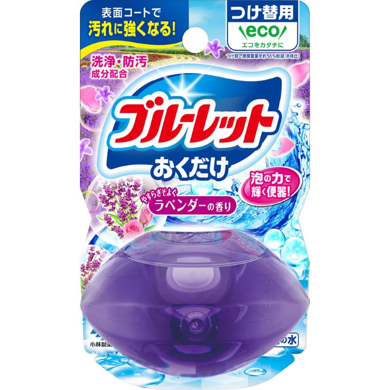 液体ブルーレットおくだけ　つけ替用　やすらぎそよぐラベンダーの香り　７０ｍＬ