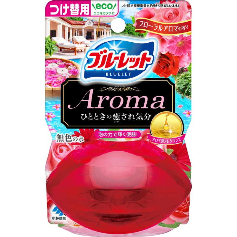 液体ブルーレットおくだけアロマ　つけ替用　フローラルアロマの香り　７０ｍＬ