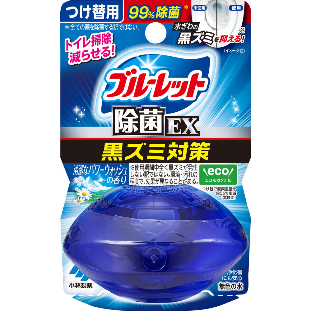 液体ブルーレットおくだけ 除菌EX つけ替用 パワーウォッシュの香り 67mL