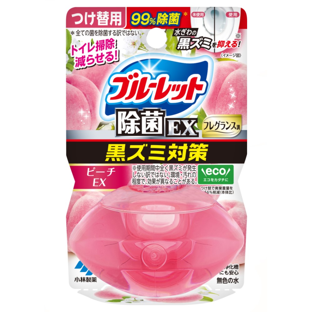 液体ブルーレットおくだけ除菌EX フレグランス つけ替用 ピーチEXの香り