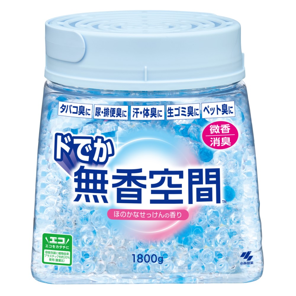 ドでか無香空間 ほのかなせっけん 1800g