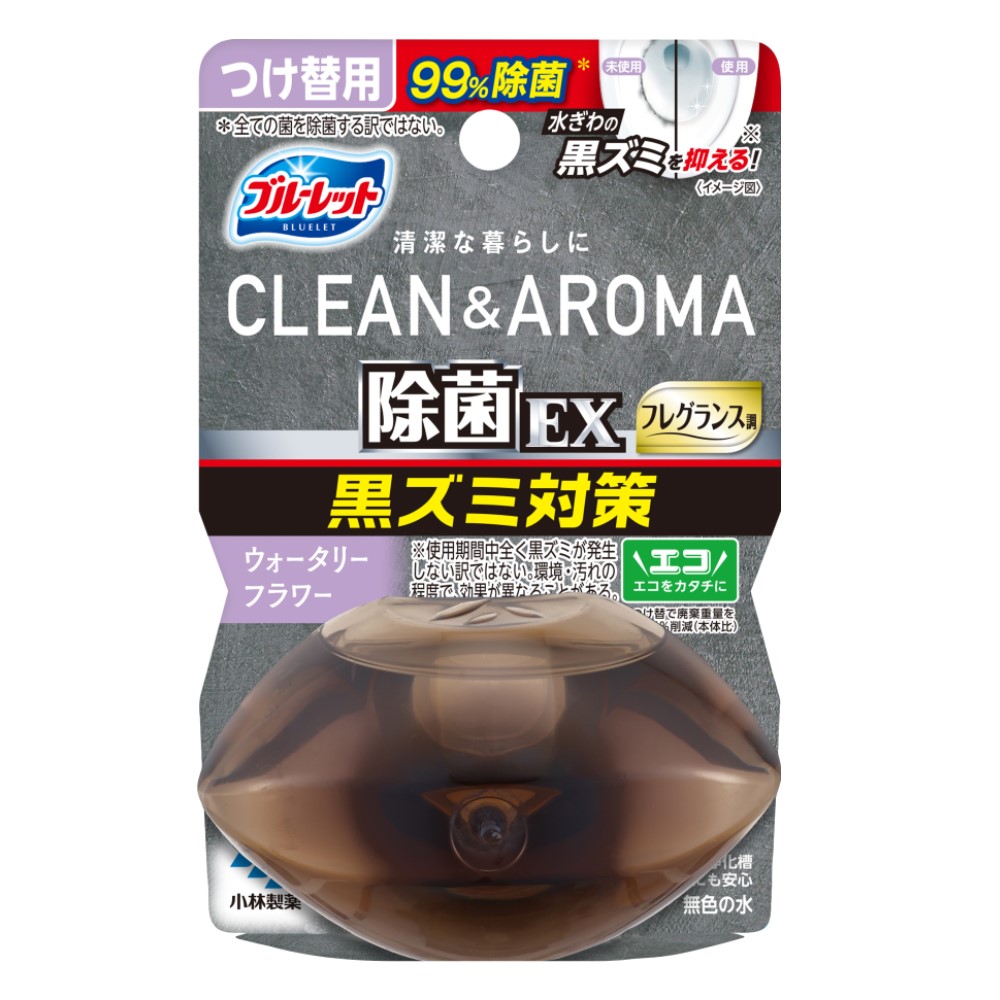 液体ブルーレットおくだけ 除菌EXフレグランス クリーン＆アロマ ウォータリーフラワー つけ替用 67mL