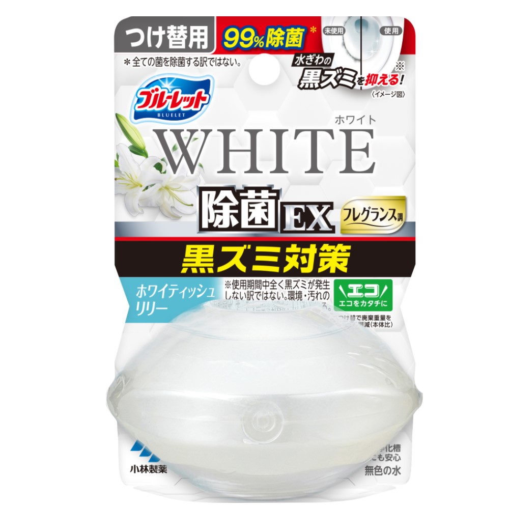 液体ブルーレットおくだけ 除菌EXフレグランス ホワイトホワイティッシュリリー つけ替用 67mL