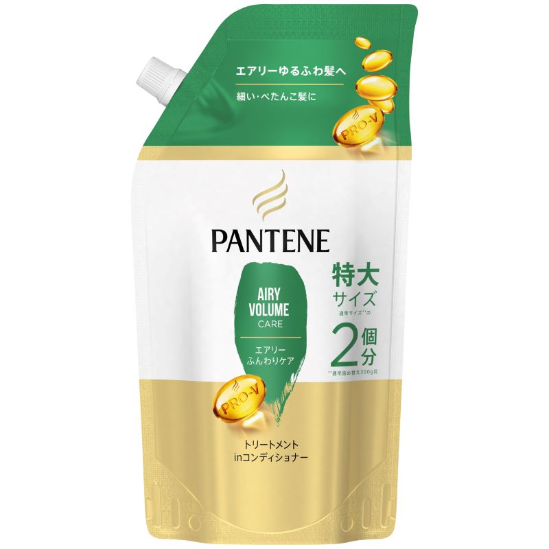 パンテーン　エアリーふんわりケア　トリートメントコンディショナー　つめかえ特大サイズ　６００ｇ