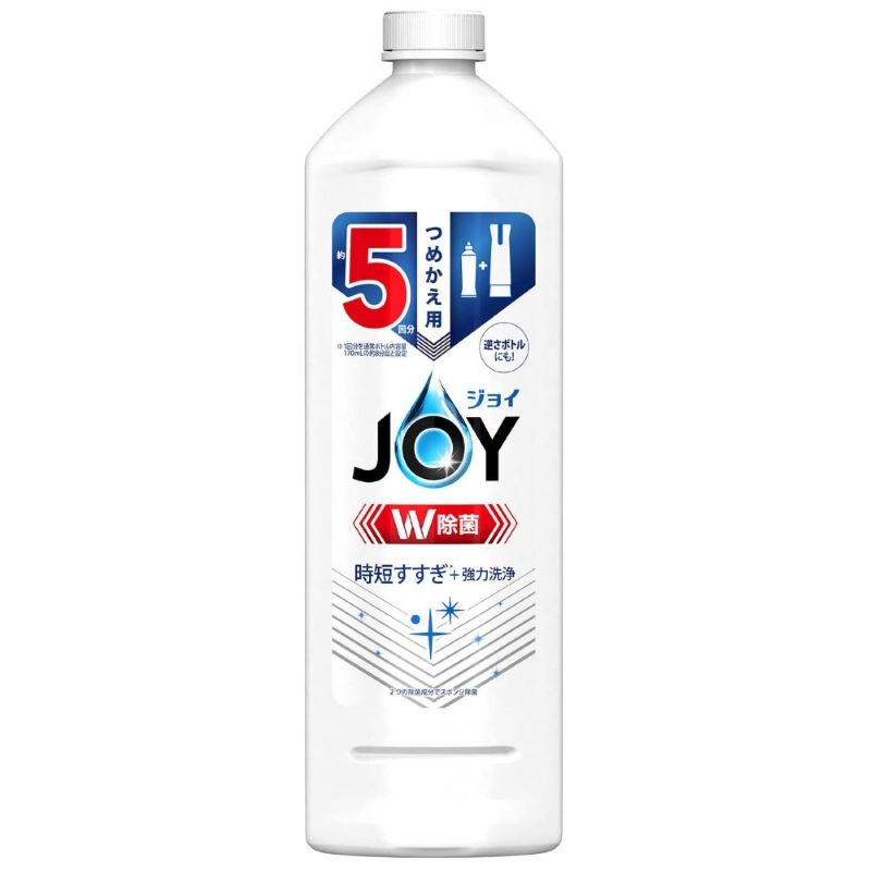 ＪＯＹ　ジョイ　Ｗ除菌　食器用洗剤　つめかえ用　特大サイズ　６７０ｍＬ