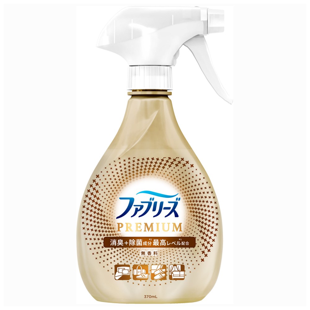 ファブリーズ　Ｗ除菌＋消臭　ＰＲＥＭＩＵＭ　無香料　本体　３７０ｍＬ