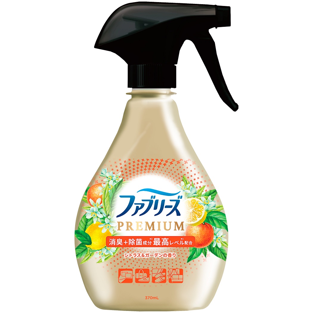 ファブリーズ 消臭スプレー 布用 PREMIUM シトラス＆ガーデン 本体 370mL