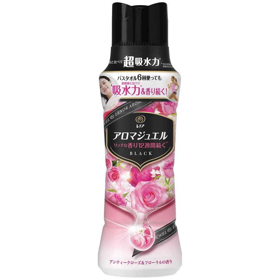 レノア ハピネス アロマジュエル 香り付け専用ビーズ アンティークローズ＆フローラル 本体 420mL