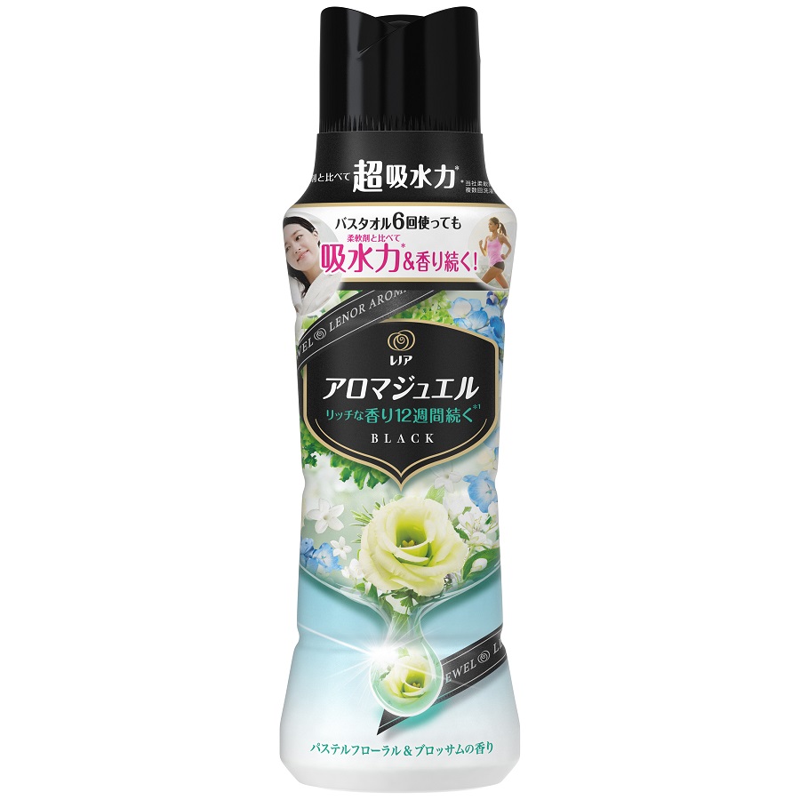 レノア ハピネス アロマジュエル 香り付け専用ビーズ パステルフローラル＆ブロッサム 本体 420mL