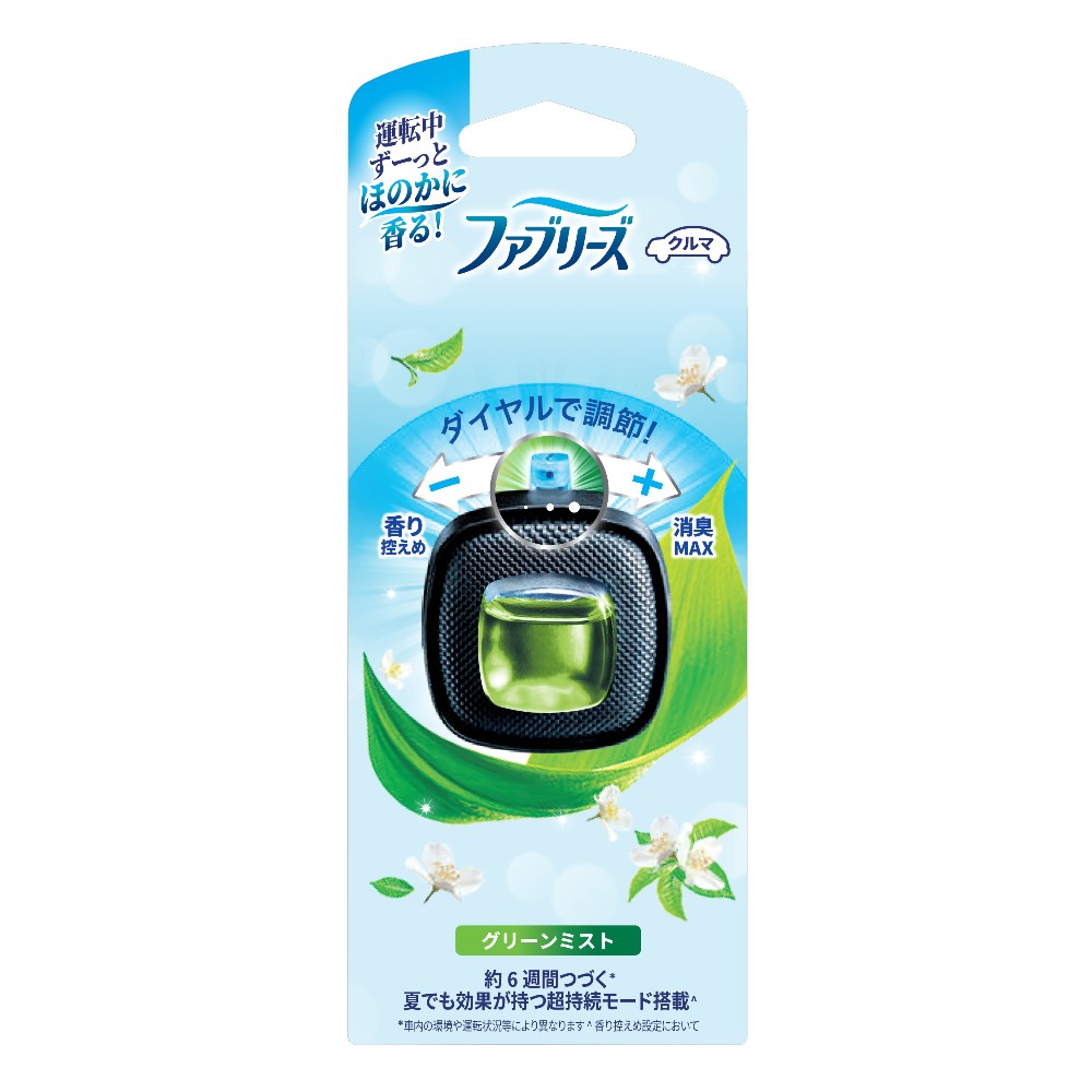 ファブリーズ クルマ イージークリップ グリーンミスト 2.5mL